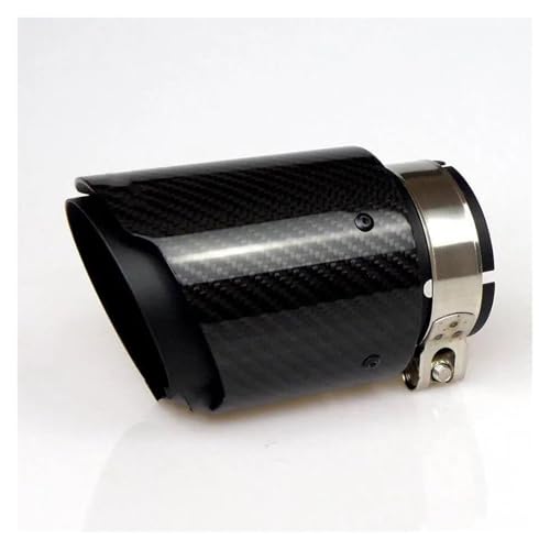 Tuyau d'échappement carbone noir mat pour rajeunir le look de votre BMW E46