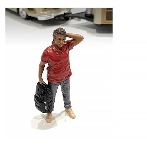 American Diorama Campers Figure 4 1/24