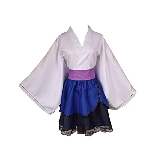 Piccodos Unisex anime hokage uchiha sasuke-klänning kimono kostym cosplay kostym vit asiatisk storlek dam M (bröst 82–88 cm)