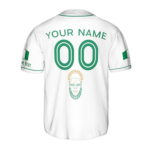 Personalized Nigeria Baseball Jersey Men, Nigeria Jersey Men, Nigeria Soccer Jersey, Nigeria Jersey Baseball miniatura 6