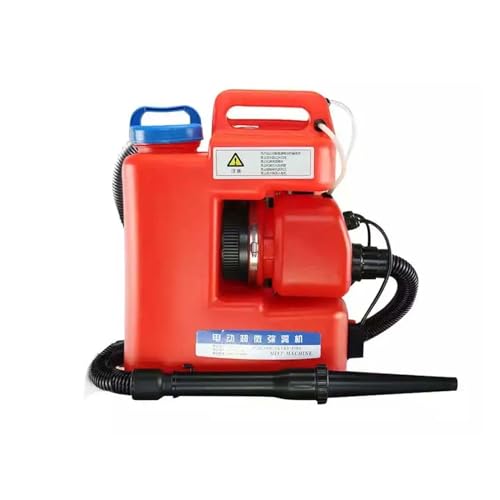 BINGNU Máquina de Niebla eléctrica fría portátil de la fumigación de la Mochila de ULV, máquina del rociador de nebulización para jardín y césped