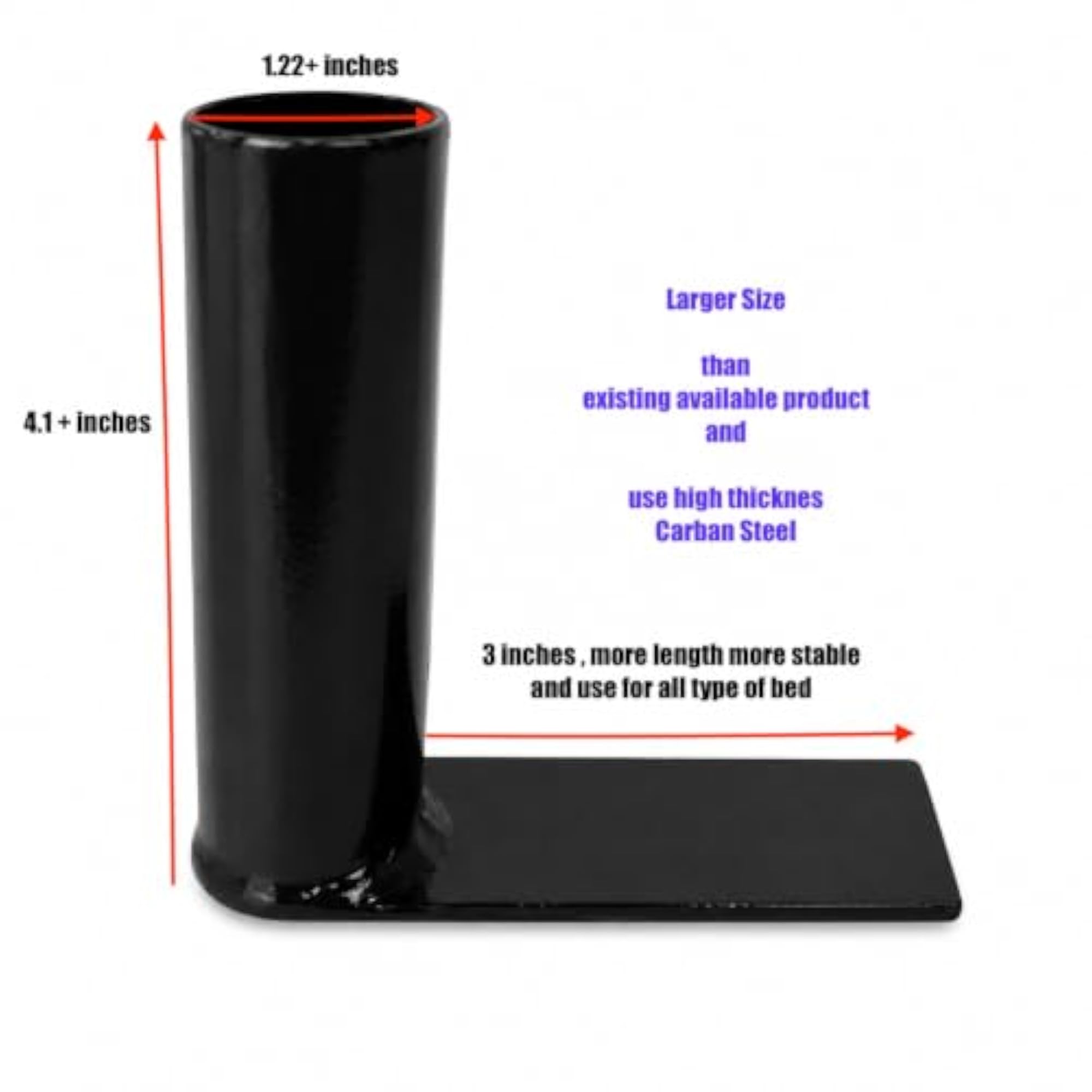 Mosquito Net Stick Holder Stand, Heavy Duty, No-Drill Design