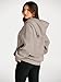 Trendy Queen Womens Oversized Hoodies Fleece Sweatshirts Fall Fashion Pullover Sweaters Winter Clothes Coffee Grey L