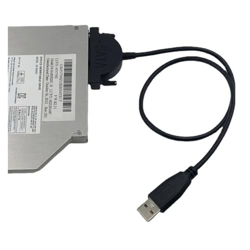 Cable SATA USB 2.0 a Mini SATA II 7+6 13Pin para unidad CD/DVD miniatura 4