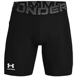 HG Armour Shorts - Short de Hombre Hombre 5 Under Armour, Ua Hg Short De Hombre, Negro (black White), M