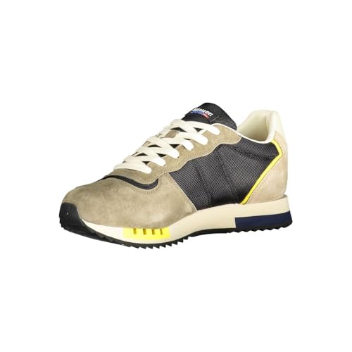 Baskets en polyester vert Blauer pour homme en taille 47 - 3