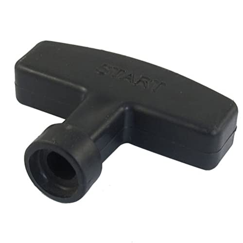 DAZZLEEX 2Pcs Pull Start Recoil Maniglia Nero per