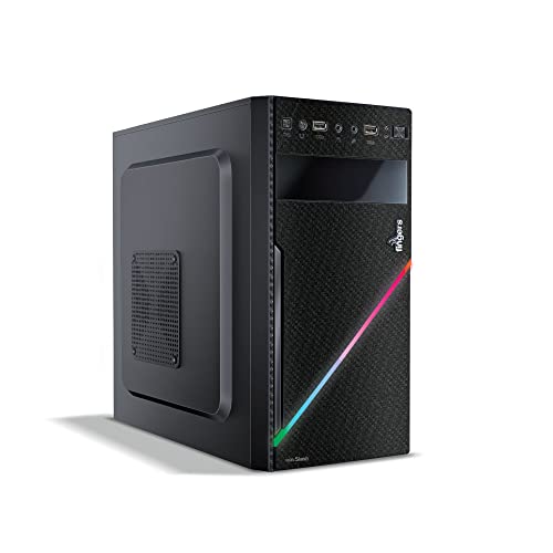 FINGERS RGB-Slash Polycarbonate Computer Case - Black (B0B6JM24JZ) Amazon Price History, Amazon Price Tracker