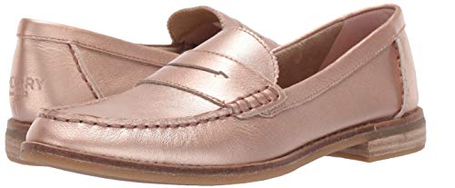 Sperry Womens Seaport Penny Loafer, Rose Gold, 6.5 Us #TOP6