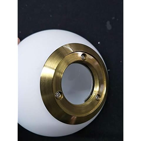YHTlaeh 7710 Glass Globe Shade Brass（Only applicable to YHTlaeh brand lighting fixtures, please purchase with caution） Cover