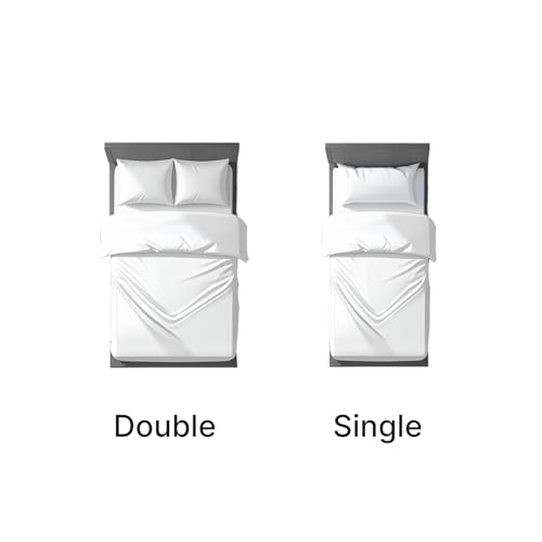 Dreamscene Single Duvet Cover Set, Ultra Soft Warm Cosy Vibrant Purple Butterfly Design Girls Bedding Sets Luxurious Reversible Quilt Single Duvet Set with Pillowcase