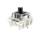 Gateron G ブラック Pro 3.0 スイッチ プレルブ 3ピン RGB SMD リニア ゲーミング メカニカル キーボード用 (72個、プロ ブラック 3.0)