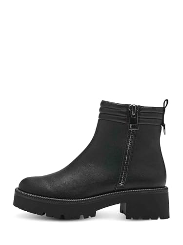 Bottines Tamaris femme 1-25822-41 noires pour un style urbain quotidien