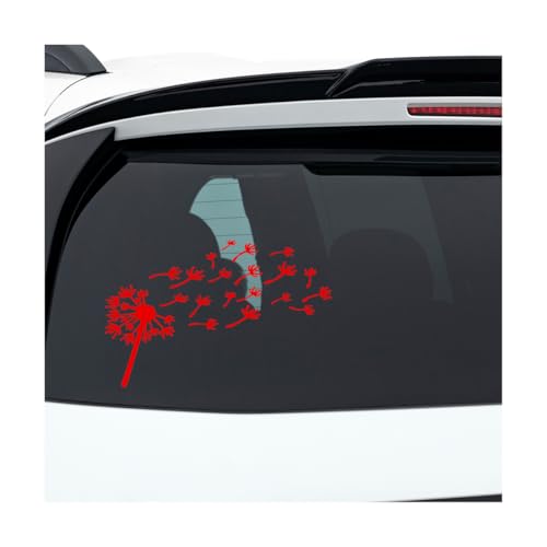 JNXIJ Dandelion Flying Sticker for Car, 8" x 6" Auto