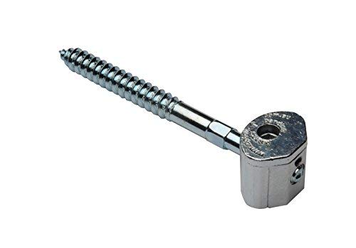 Zipbolt Ut 13.610 Railbolt — Connect Staircase Handrails To Staircase Fittings And Newels, Includes 5Mm Hex And Wood Plugs, Durable, Easy Installation For Residential & Commercial Use — 5 Double Packs #TOP1