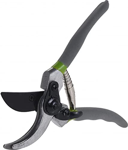 Pro Garden - Tijeras de podar (20 cm, acero/polipropileno), color plateado y gris