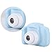 Kids Camera Miniature Cheap for Polaroid Cameras Small Portable Digital Disposable Little Mini Toy Video and Surroundings (Blue)