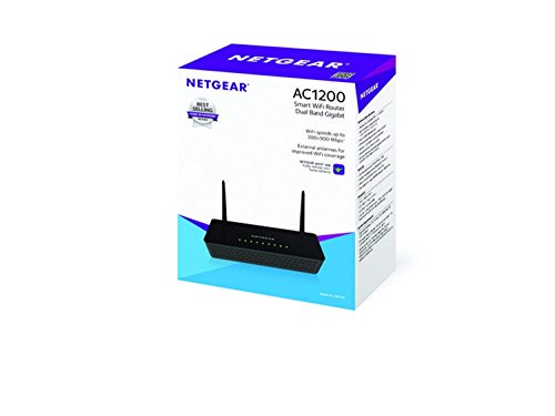 Netgear R6220 2.4 Ghz Ac1200 Smart Wireless Router With External Antennas R6220-200Nas #TOP2
