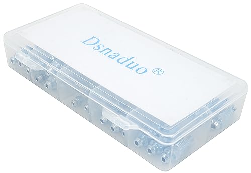 image for Dsnaduo 36 PCS Bleeder Valve,Brake Bleeder Screw Assortment Kit Replac