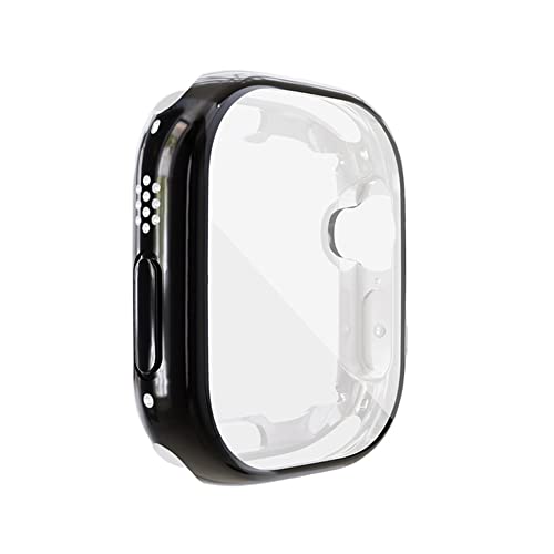 Écran Apple Watch Ultra 49mm protégé sans bulle étui TPU anti rayure Svart
