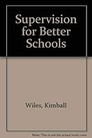 Supervision for better schools B0007I80TS Book Cover