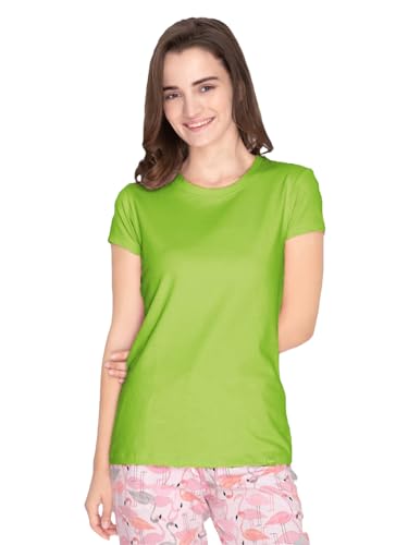 Image of Lyra Women's Cotton Regular Fit T-Shirt