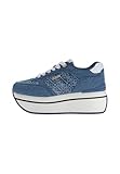 GUESS Zapatos de mujer Art FLPC11 FAL12, denim, 38 EU