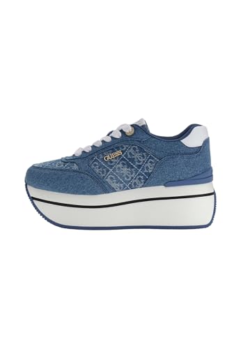 GUESS Zapatos de mujer Art FLPC11 FAL12, denim, 38 EU