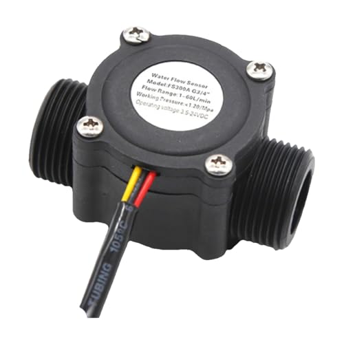 Medidor de pulso de sensor flujo agua G3/4 de 3/4 pulgadas con rosca macho