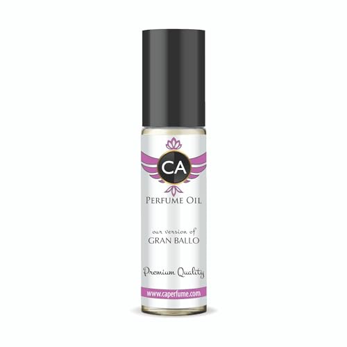 CA Perfume Impression of Gran Ballo for Women Fragrance Oil Floral Fruity Scent Long Lasting Perfumes for Women Travel Size TSA Ready Mini Parfum Body Oil Roll-on 0.33 Fl Oz 10ml