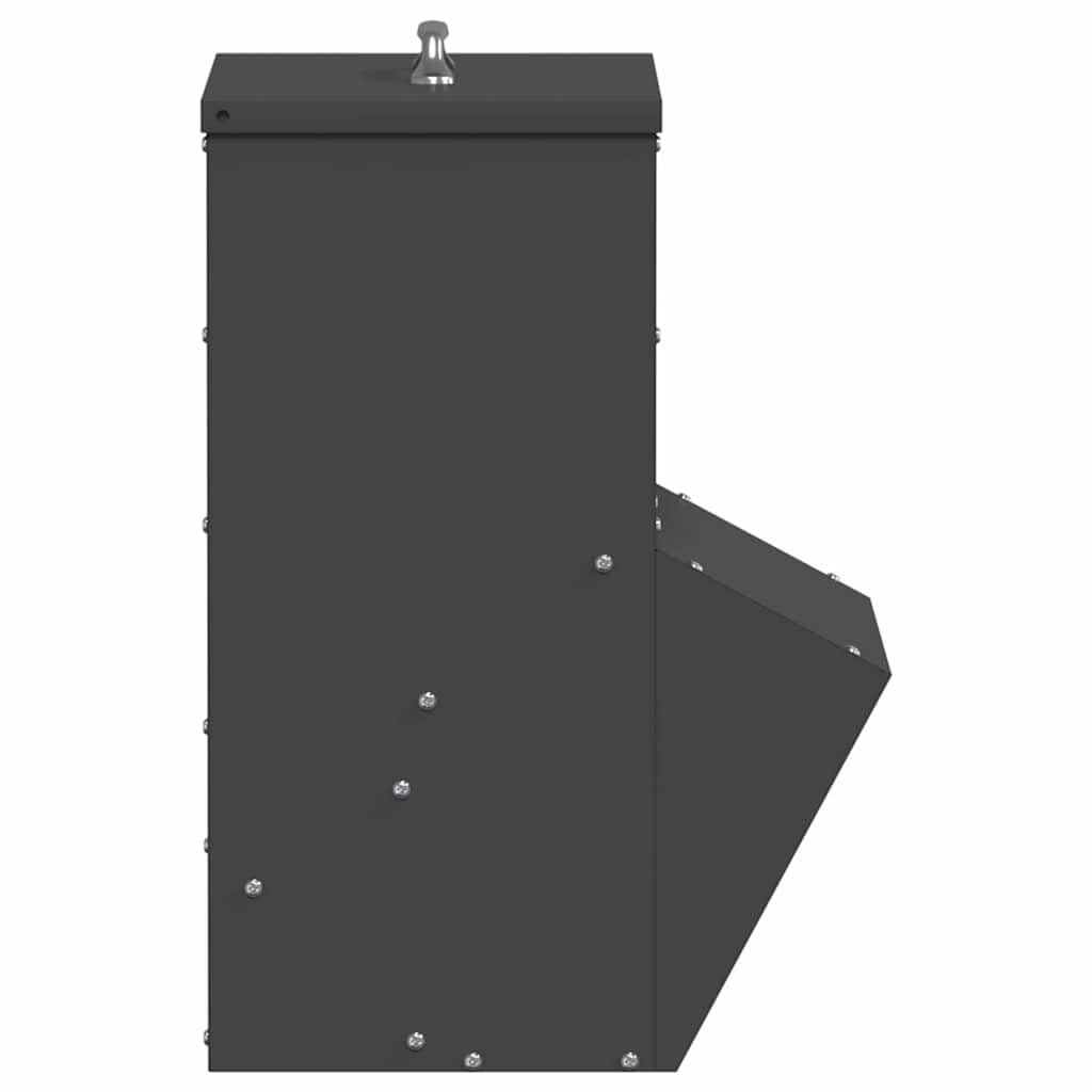 Genérico Comedero para Pollos Negro 20 x 25 x 35 cm,Producto para Mascotas y Animales,Productos para Mascotas,Cuencos, comederos, y bebederos para mascotas-874693