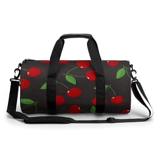 Sac week-end Cerise Rouge pour camping et randonnée active
