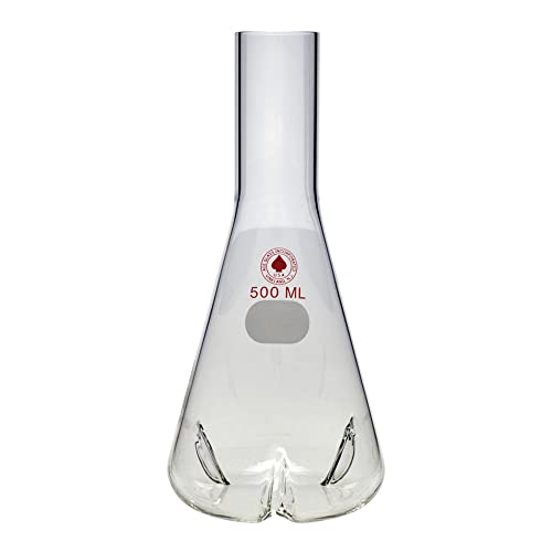 Flasque à collet 3 Deep Baffles ACE Verre 3887-07 Long 25mm 125ml