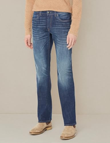 Buffalo David Bitton Men's Relaxed Straight Leg Driven Jean3