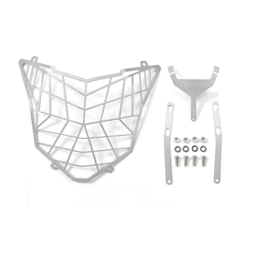 Grille phare moto argent pour CB500X 2013-2022 couvercle de protection robuste