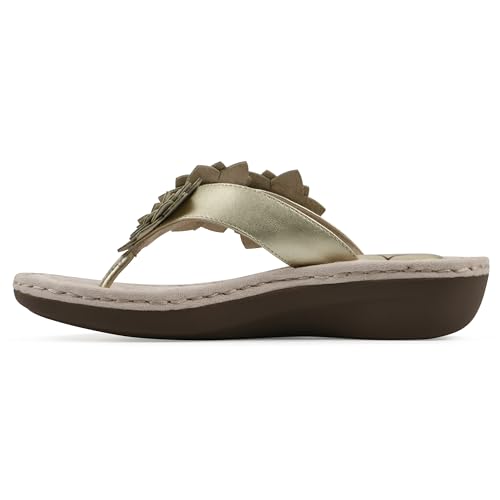Image of CLIFFS BY WHITE MOUNTAIN Women's Content Floral Sandal