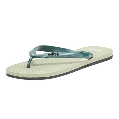 BOSS Men's Bold Logo Light Weight Vinyl Flip-Flops