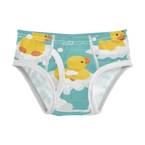 KLL Cute Yellow Rubber Ducks Ducklings Soap Baby Boys Soft Briefs Underwear Cute Undies