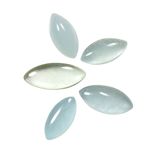 Aigue-marine naturelle marquise en lot de gros pour création de bijoux
