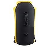 Bolsa Seca Impermeable Bolsa De Natación Impermeable 25-60L, Mochila Inflable For Esnórquel, Rafting, Deriva, Buceo, Seca, Saco Flotante(Black,35L)
