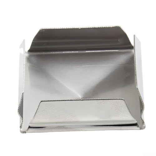 Tapa cuadrada de acero inoxidable para proteger tus postes de la humedad (1 pieza de 40 mm)