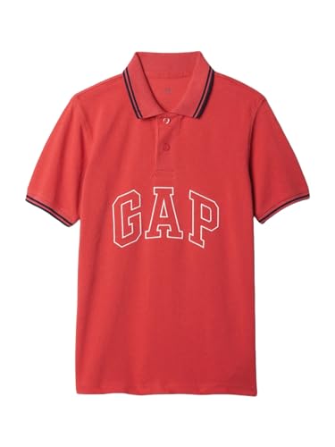 Image of Gap Boys' Short Sleeve Logo Polo Shirt