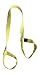 Clever Yoga Mat Strap Sling Adjustable Made With The Best, Durable Cotton - Comes With Our Special "Namaste" (66in Lemon Yellow)