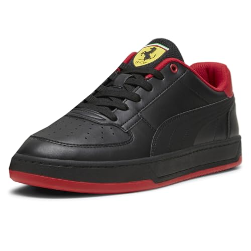 PUMA Mens Scuderia Ferrari Caven 2.0 Lace Up Sneakers Shoes Casual - Black, Red - Size 9 M2