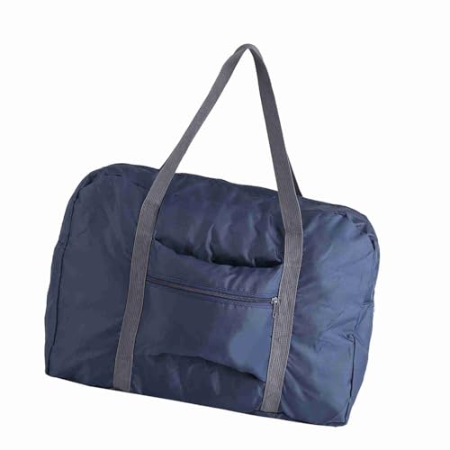 Travel Duffel Bags, Workout Bag Large Travel Bag Carry on Luggage Bag Suitcase Bag Large Travel Tote Foldable Carry on Bag Carry Bags with Handles for Go Out (Deep Blue) 7