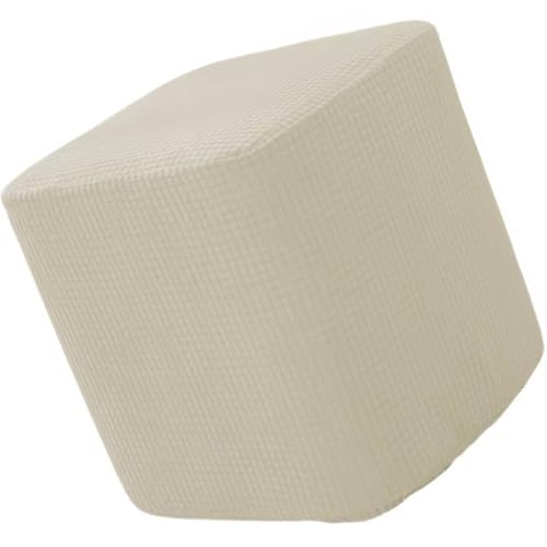 MCNDSI Funda de Puff Elástica, 30X30/40x40cm Fundas Otomanas Cuadradas Funda de Reposapiés Cuadradas Cubierta Reposapiés para Sofa(#9,30x30x30cm)