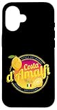 Costa d'Amalfi limón Italia Vintage Amalfi Coast Souvenir Carcasa para iPhone 16