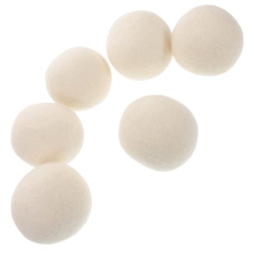 Bolas de lana antistáticas para secadora que reducen arrugas y suavizan telas en casa