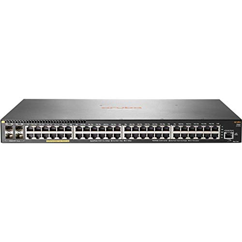 Image of HP JL357A 2540 48G PoE+ 4SFP+, Switch, 48 Ports, Managed, Rack-mountable (Renewed)
