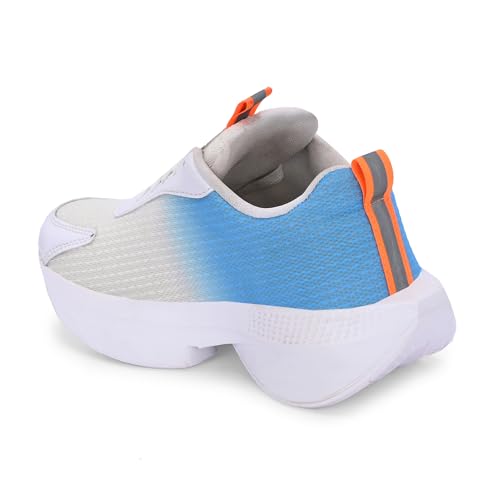 Image of White Lightweight Boys Men Casual Sneakers Sports Running Shoes for Men (OG3075-AZ)